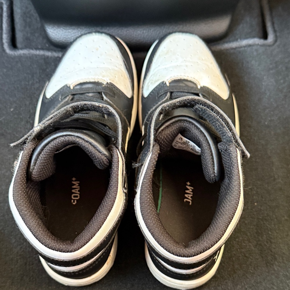 Puma Kids Black and Gray Sneakers
